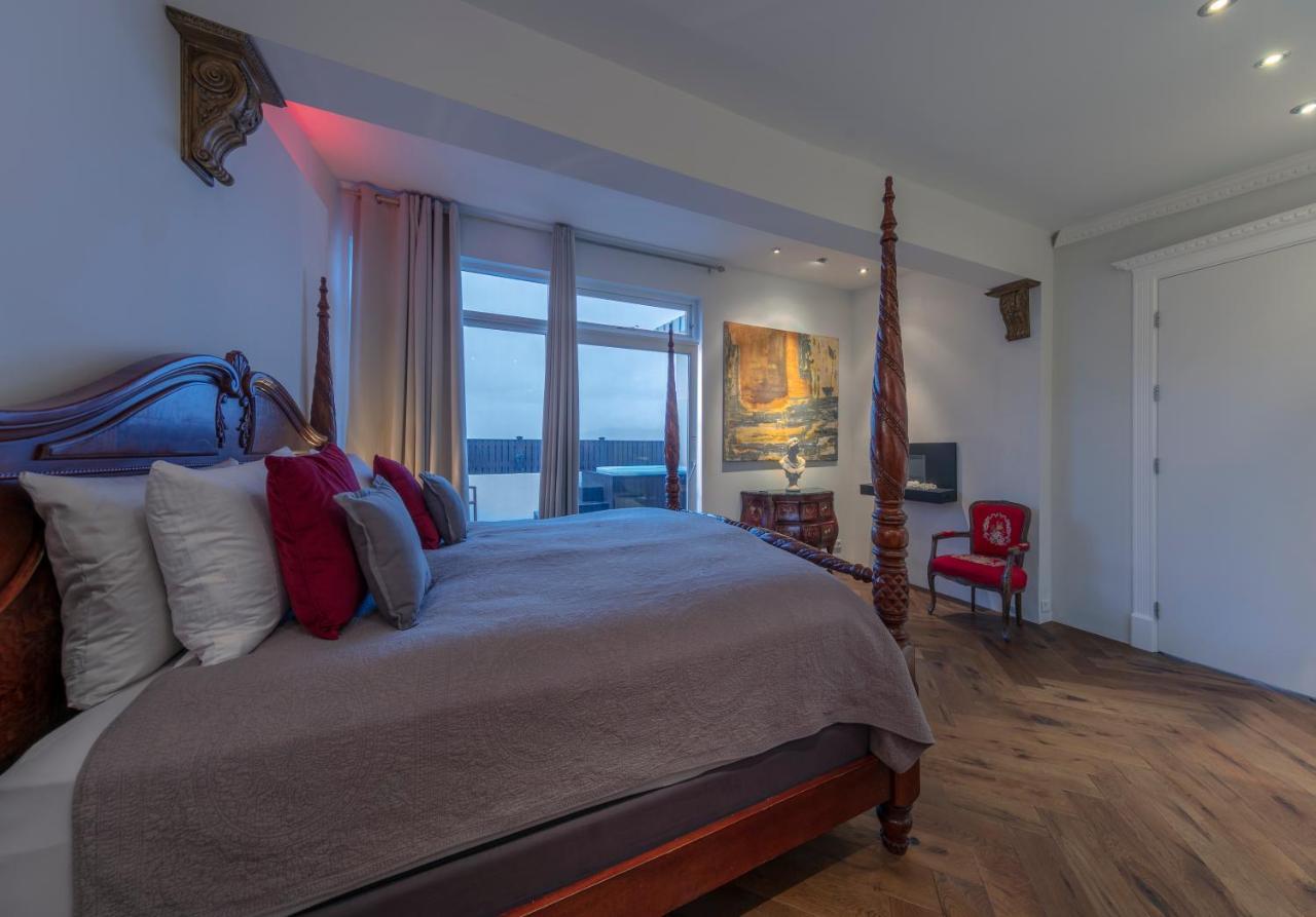 ICELAND SJF Villa, Hot tub&Outdoor Sauna Amazing Mountains&City View Over Reykjavík Reiquiavique Exterior foto