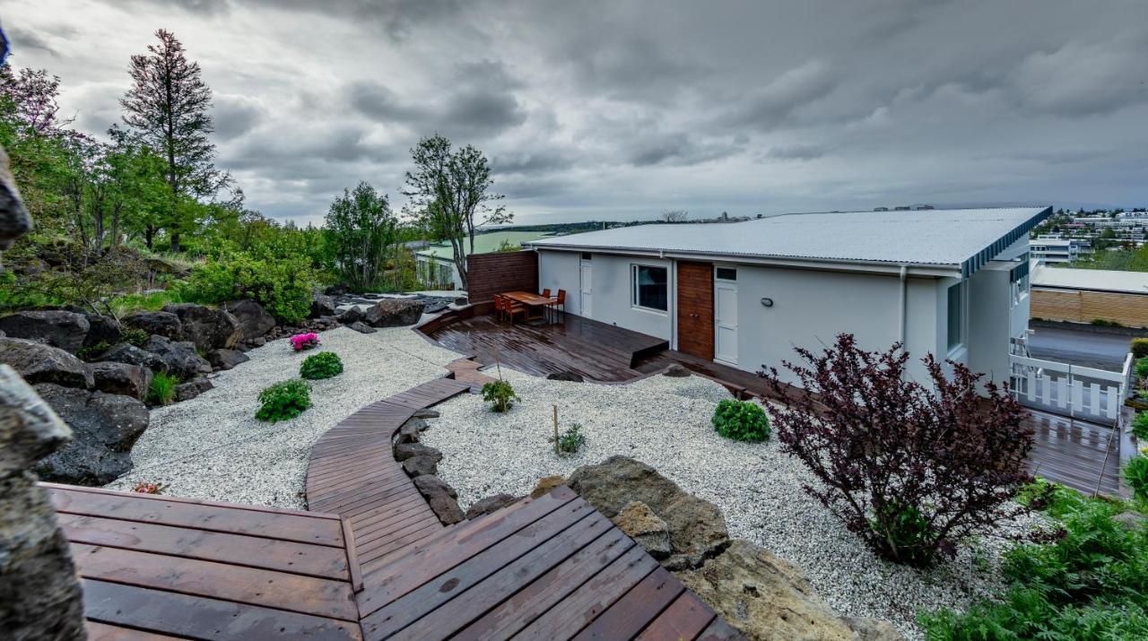 ICELAND SJF Villa, Hot tub&Outdoor Sauna Amazing Mountains&City View Over Reykjavík Reiquiavique Exterior foto