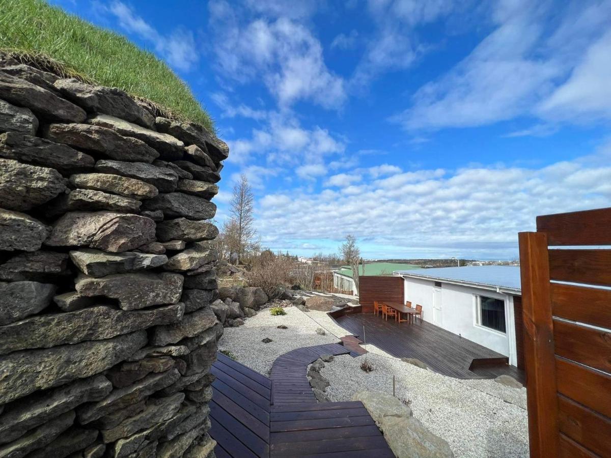 ICELAND SJF Villa, Hot tub&Outdoor Sauna Amazing Mountains&City View Over Reykjavík Reiquiavique Exterior foto