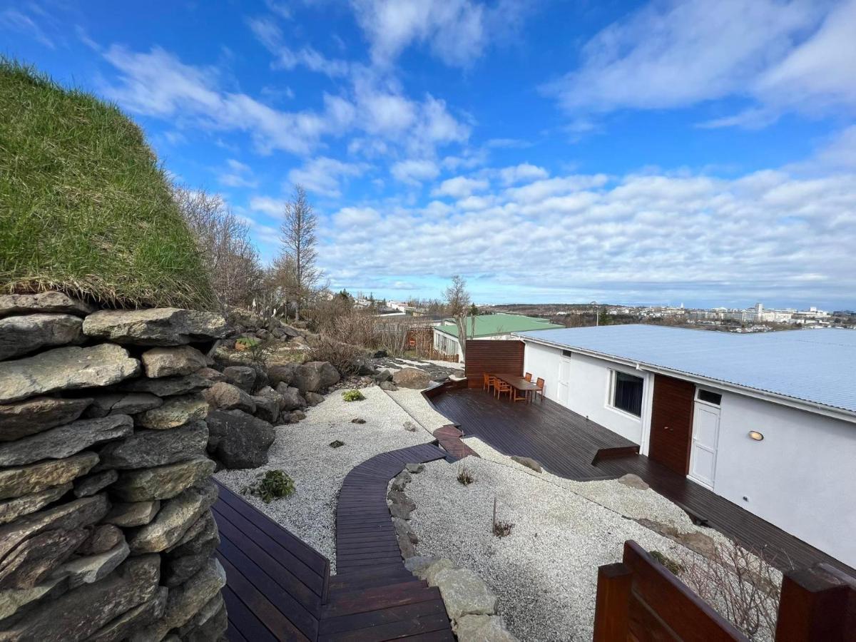 ICELAND SJF Villa, Hot tub&Outdoor Sauna Amazing Mountains&City View Over Reykjavík Reiquiavique Exterior foto
