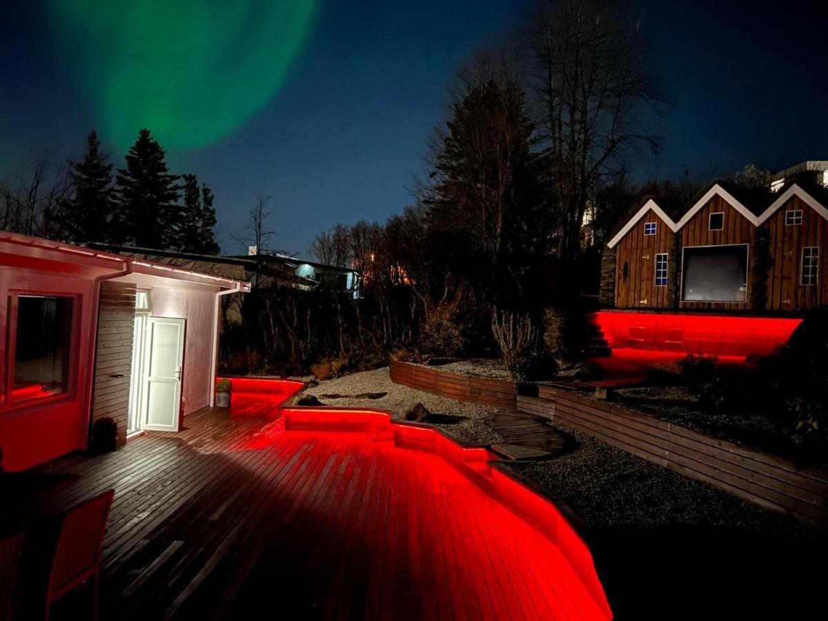 ICELAND SJF Villa, Hot tub&Outdoor Sauna Amazing Mountains&City View Over Reykjavík Reiquiavique Exterior foto