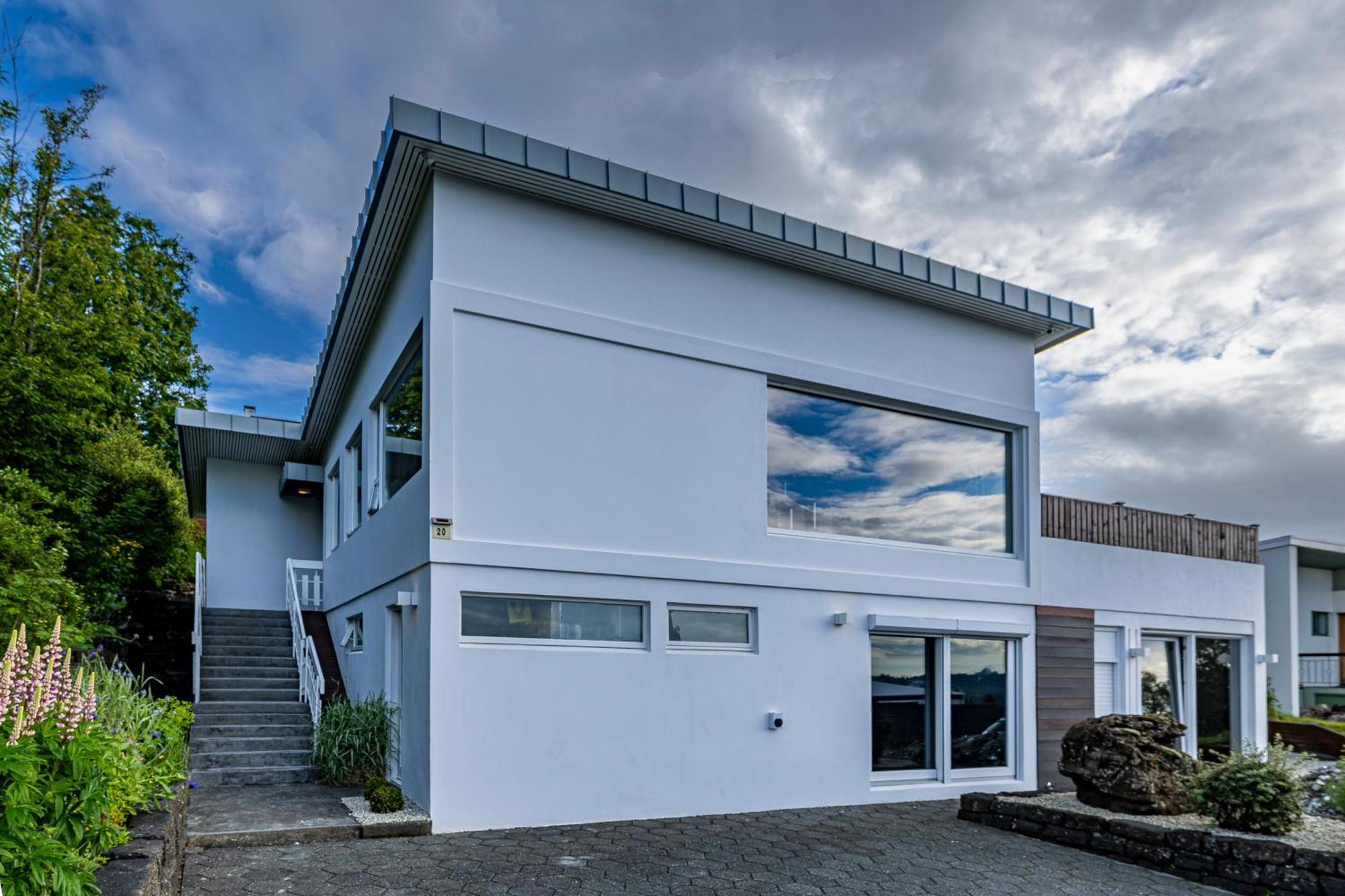 ICELAND SJF Villa, Hot tub&Outdoor Sauna Amazing Mountains&City View Over Reykjavík Reiquiavique Exterior foto